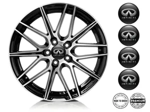 Infiniti Ruota Decalcomanias Stile Badge Silicone Esclusivo